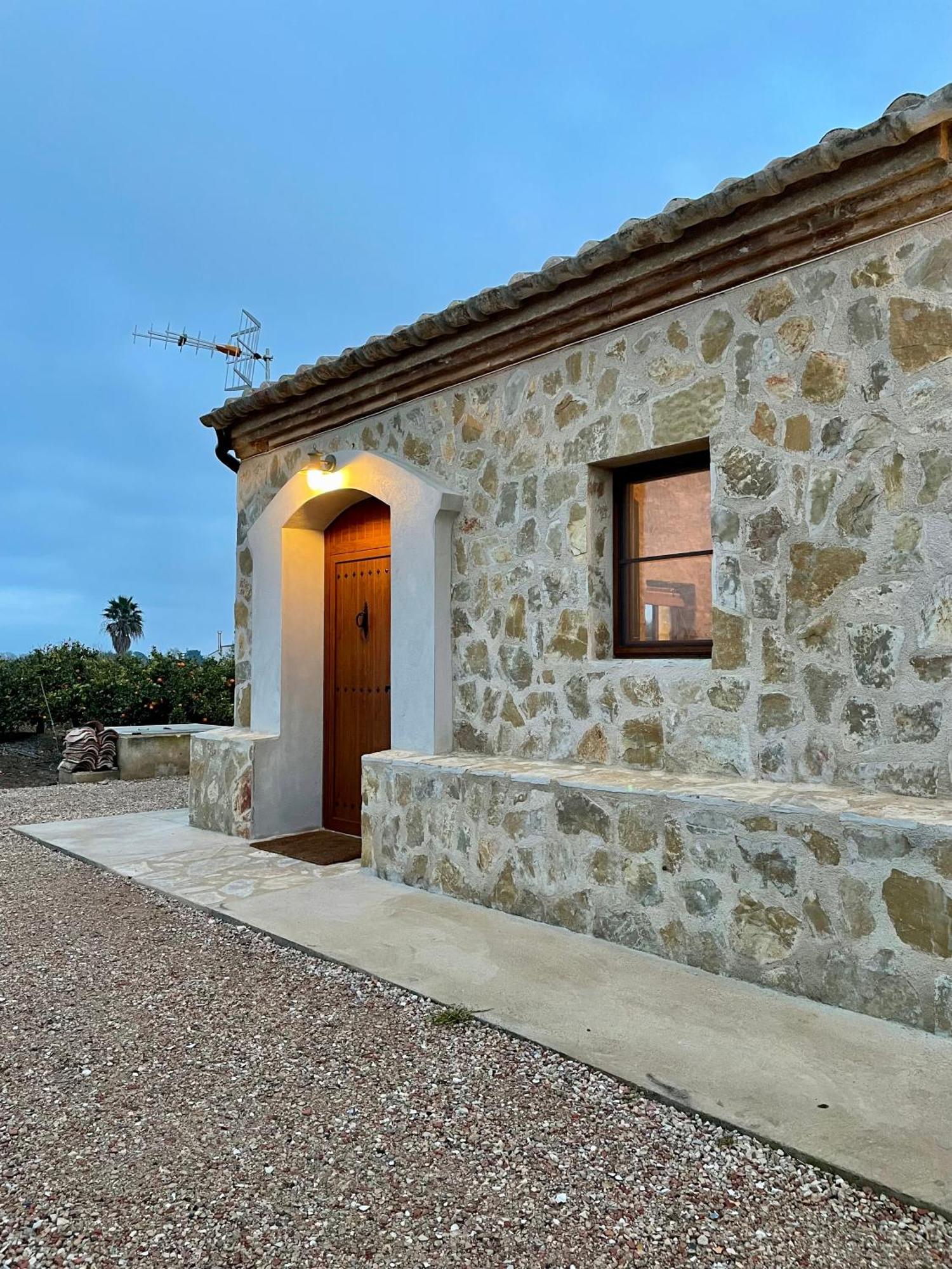 Mas De Melonet Delta Del Ebro Villa L'Aldea Buitenkant foto