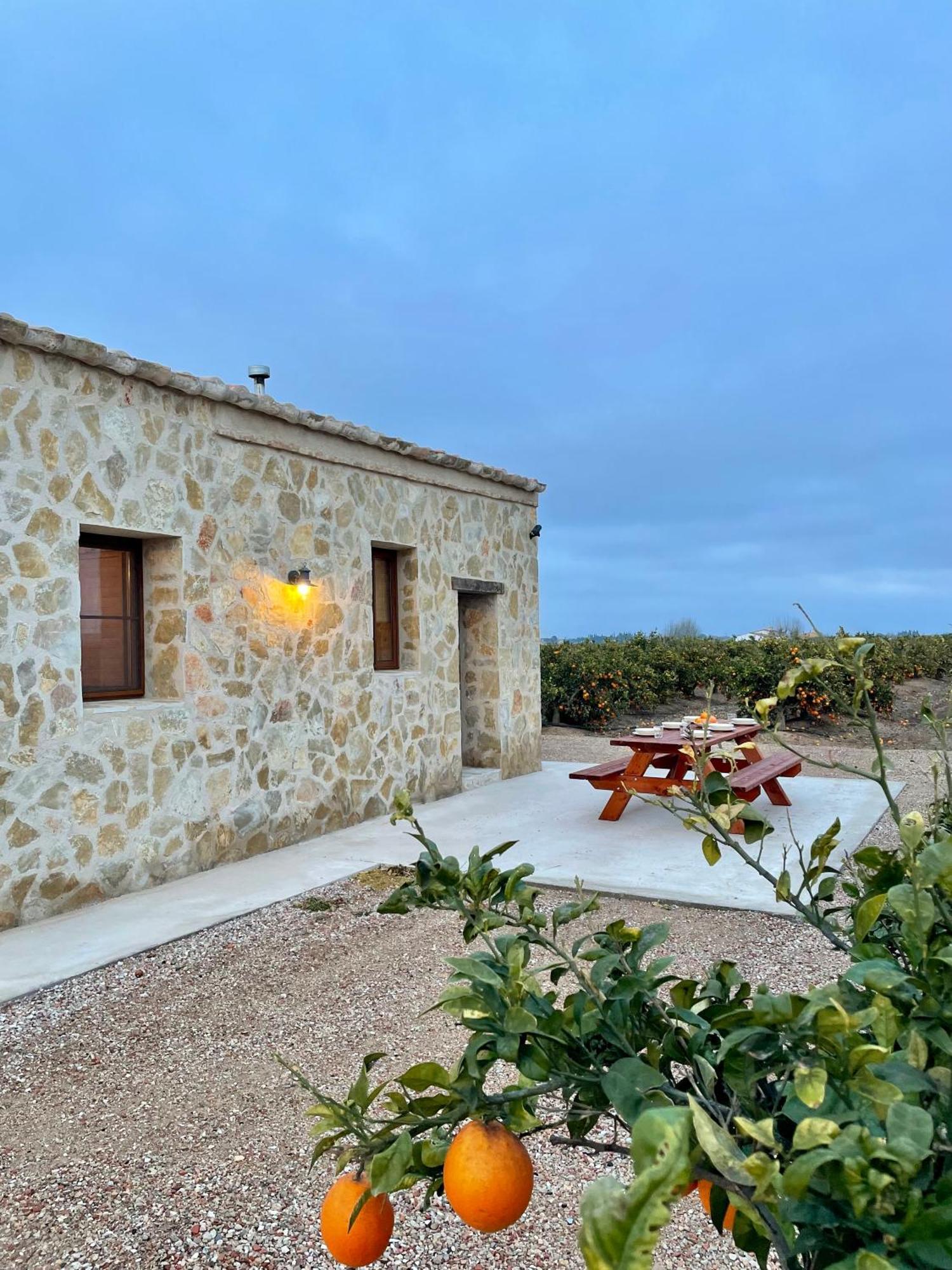 Mas De Melonet Delta Del Ebro Villa L'Aldea Buitenkant foto
